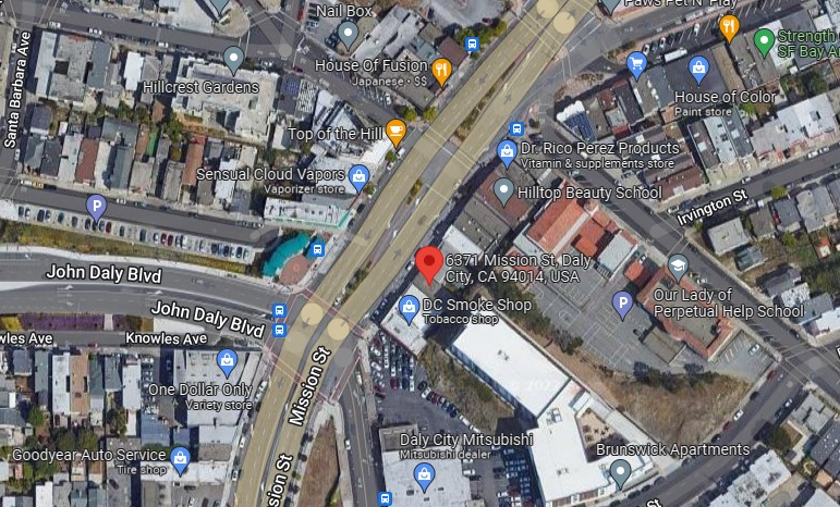 6371 Mission St,Daly City,CA,94014,US Daly City,CA